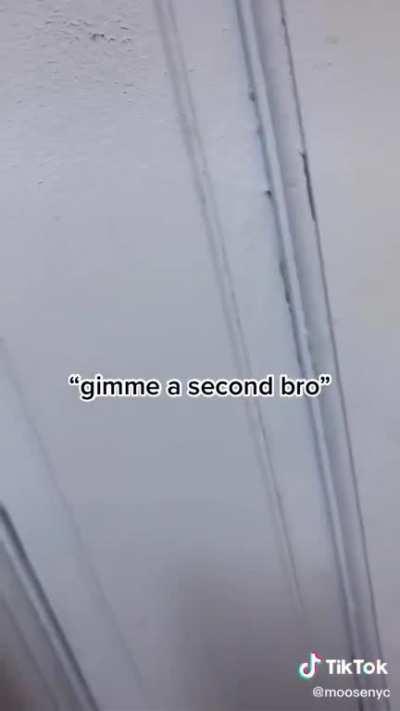 Context: Guy filming this put a crushed up erection pill in the other guys water.