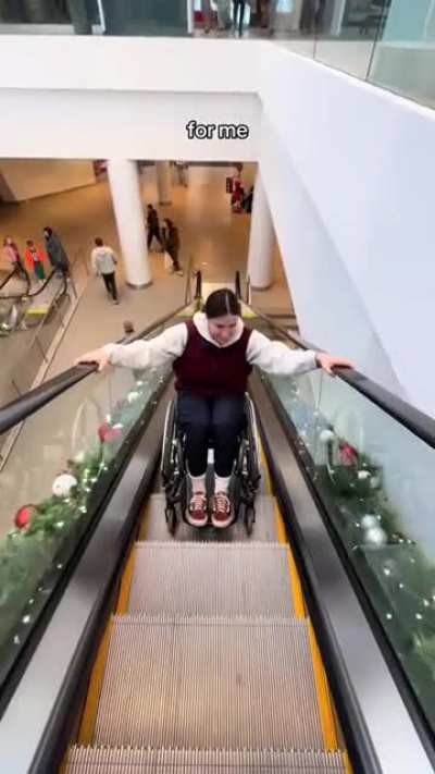 Wheels and stairs can mix 🫶🏻