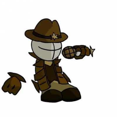 guys look its the sheriff from fnf