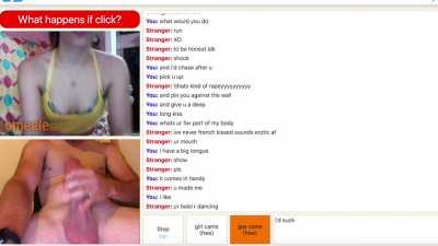Insane Sexual Tension With Omegle Slut