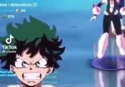 Deku would say that 100%