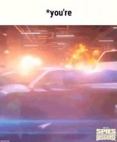 POV: the kid thats crying because you clapped him twice just realized you spelt you're without the '