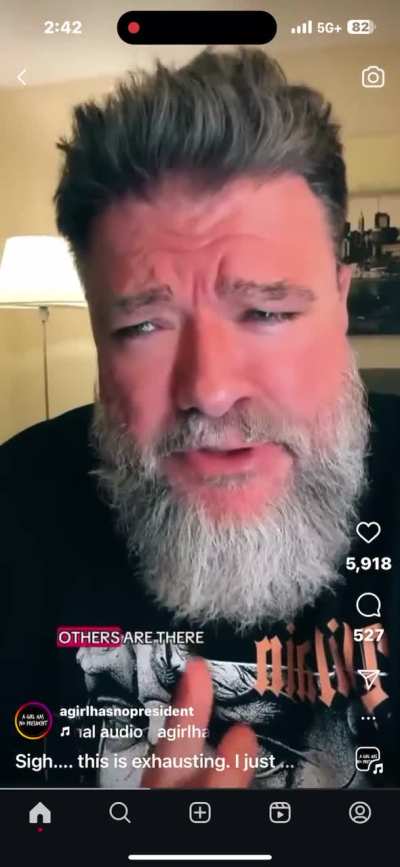 You’re harassing me in my town!