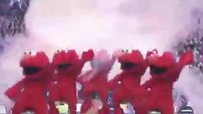 The reason elmo is red