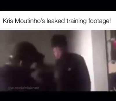 Kris Moutinho’s leaked training footage