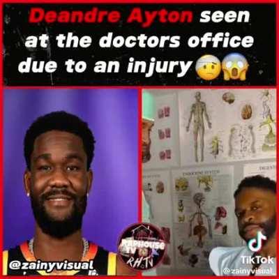 Deandre Ayton needs some more vitamin D⁉️