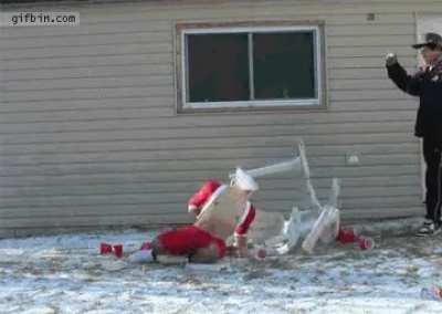 Santa arrived a little early