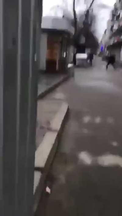 Rocket attack on Kyiv. May these monsters never find a moment of peace. 😓