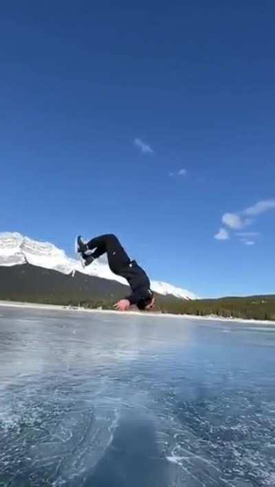 HMRB while I backflip on ice