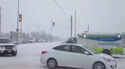 Always yield for emergency vehicles