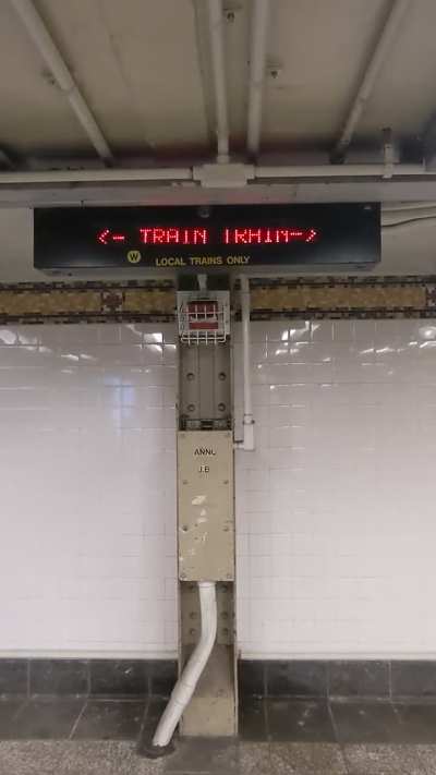 Does any subway station still have this?