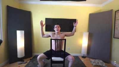 “I think you’re mistaking bodybuilding for p*rn intros...”