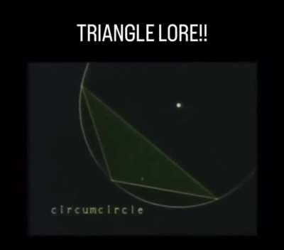 Triangle lore