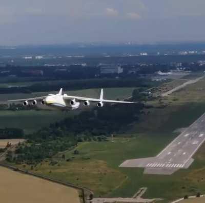 Great view of an Antonov AN-225 