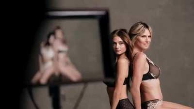 Heidi Klum and Her daughter Leni Klum