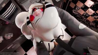 Gift-Wrapped Puppet Gets Her Tits Grabbed(BabyMoonart)