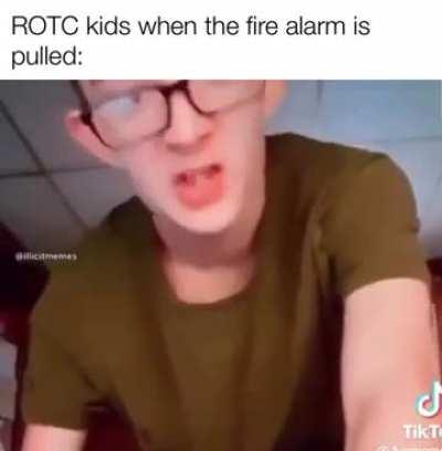 We are in the blind!