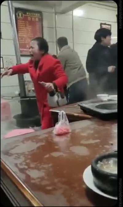 I am crying at the person filming & still trying to eat