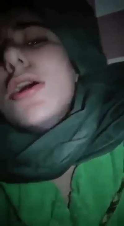 Horny Hijabi Dildo Orgasm