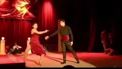 Sai Pallavi's amazing tango performance from her college days 💃 wish to see her dancing alongside someone like Hrithik or Shahid.