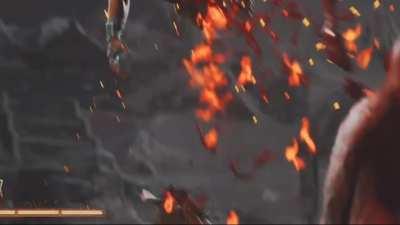 Bro's lower half just ran away 🤣