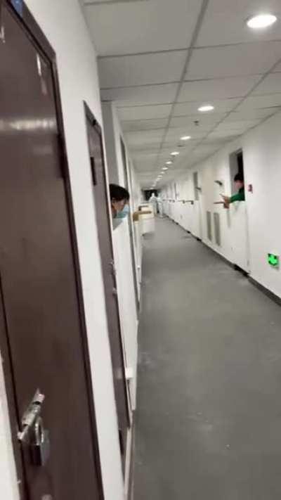 Welcome to West Korea. Xi is following Kim Jong-un’s playbook. Video from my mother in law locked up in a covid camp outside Ningbo.