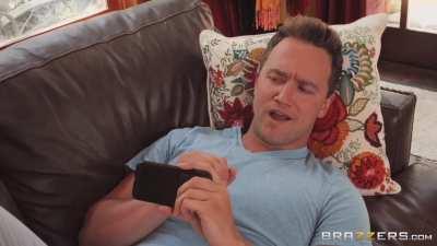 [Lena Paul] Stepmom Hippy Home For The Weekend