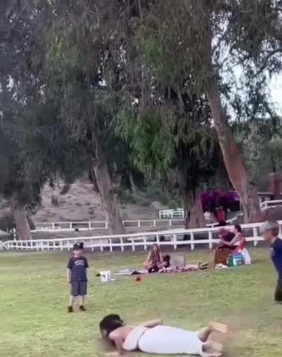 To play football with the boys