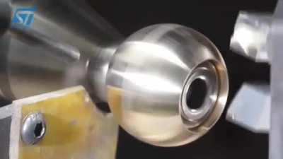 Forming and finishing a meta[l] ball