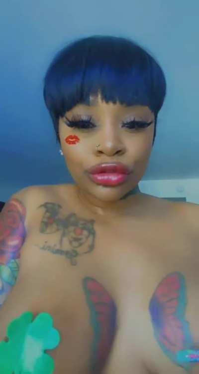 Big Tits - Long Tongue