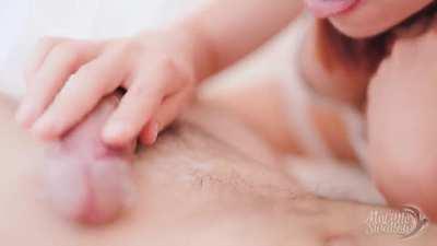 Heavenly sweet CUM Clean UP after ORAL CREAMPIE in my ANGEL MOUTH.