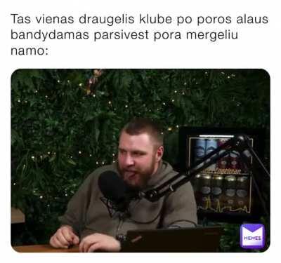 Dominykas is a weird guy