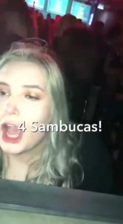 HMC while I order some sambucas