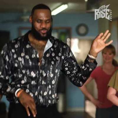 LeBron dancing Salsa Extended