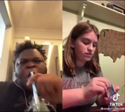 absolute alpha-chad celebrates girl getting into college