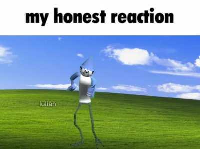 Sincera mea reacție