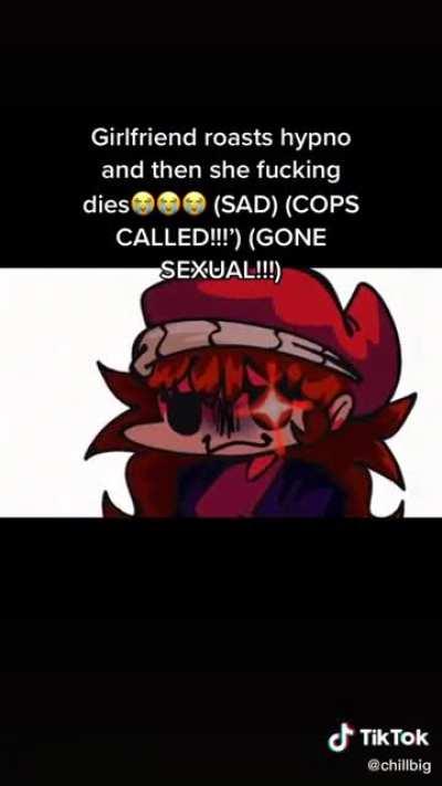 Girlfreind roasts hypno and then she fucking dies
