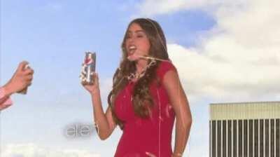 Sofia Vergara getting covered