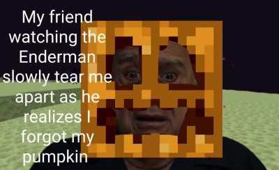 Pumpkins aren't my number one priority for a game about killing zombies and walking bombs