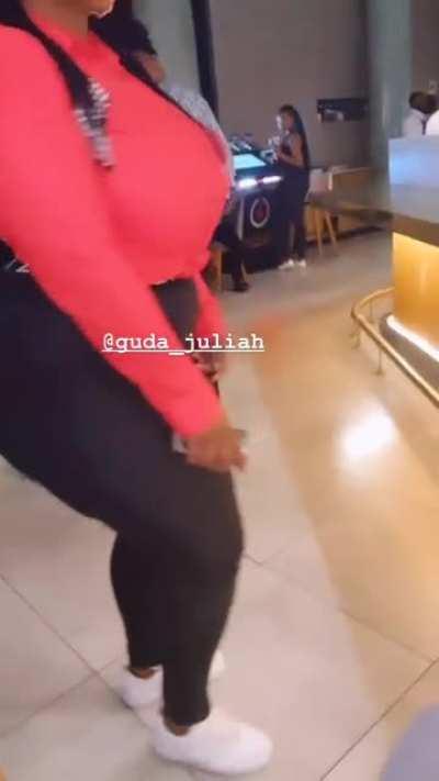 Would you pull up behind her?