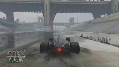 So I was driving in the sewers and this happens