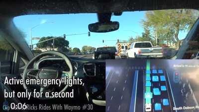 Waymo computer vision pinpoints an ambulance [Clip]