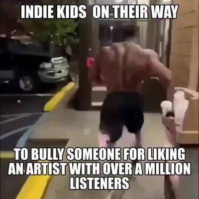 Radiohead are the exception, they’re underground