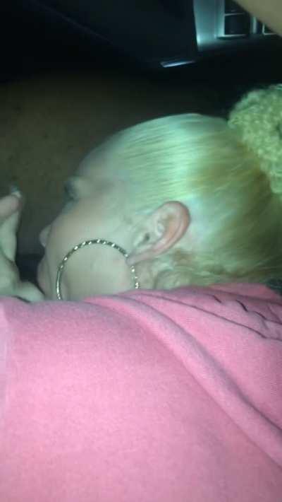 Sucked while she on video with Hubby