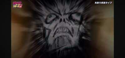 Anime Voice actors voice Sukuna force-feed Megumi a finger and Gojo Challenger quote (Jump Festa 2024) 