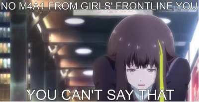 noo m4a1 that's racist 😠😠