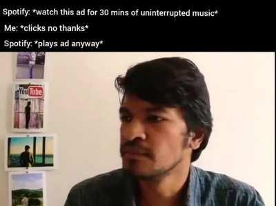 Spotify ads😑