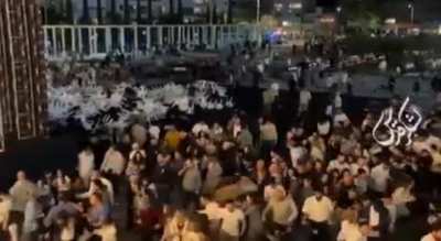 Panic in Tel Aviv leaves atlest 20 injured. Word had spread of a security incident which triggered the crowd. No security incident occurred.