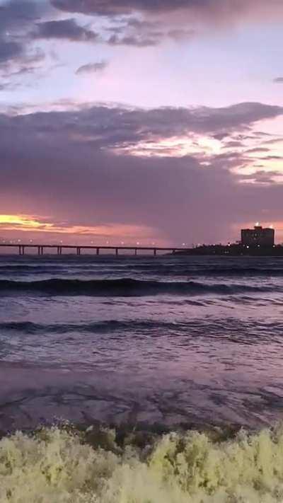Mumbai Sunset - Narali Baug, Dadar.