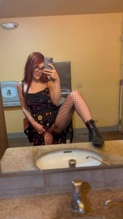 Out trying to pick up strangers.